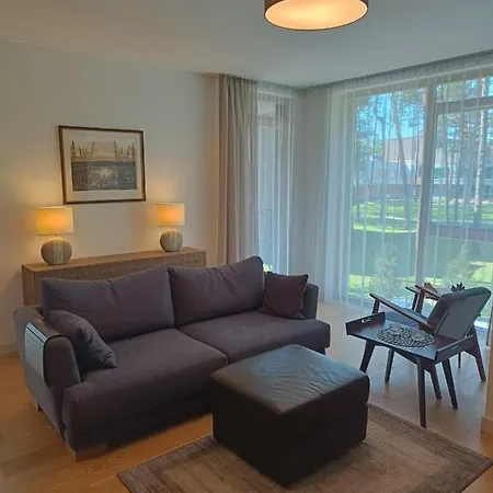 Moderniskas Ir Jaukus Butas Gamtos Apsuptyje *